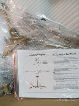 KCO Lighting 6 Bulb Hanging Light Fixture