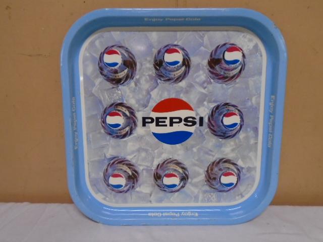 Vintage Metal Pepsi Tray