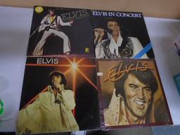 Group of (8) Elvis Presley LP Record Albums