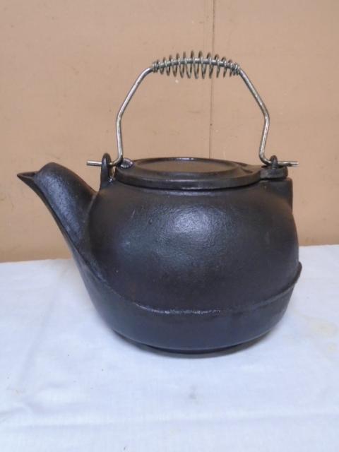Cast Iron Tea Kettle