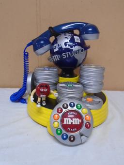 Vintage M&Ms Studio Animated Telephone