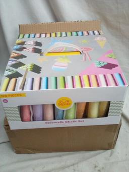 Sun Squad 120 Piece Sidewalk Chalk Set