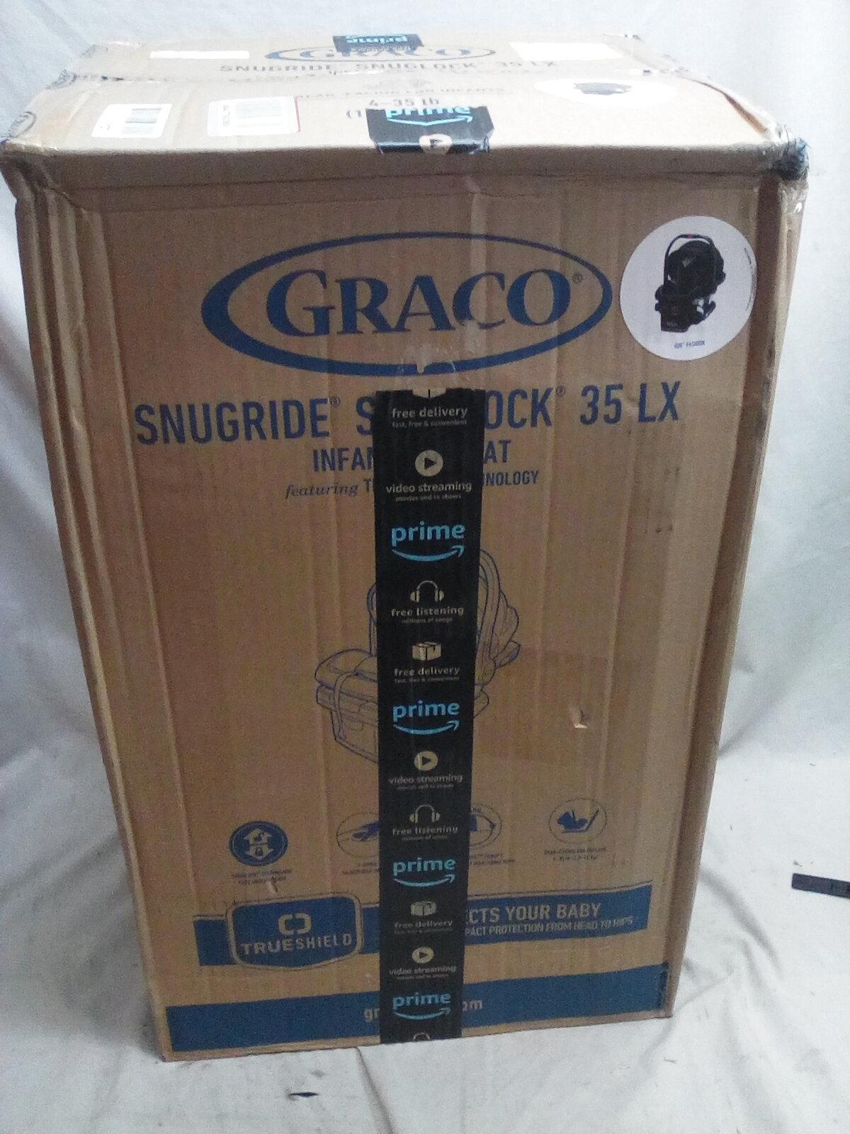 Graco Snugride SnugLock 35LX Car Seat Ion Fashion Rear Facing 4-35 lb