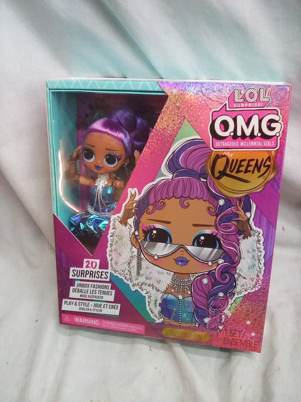 LOL Surprise OMG Queens 20 Piece Surprise Box with Doll