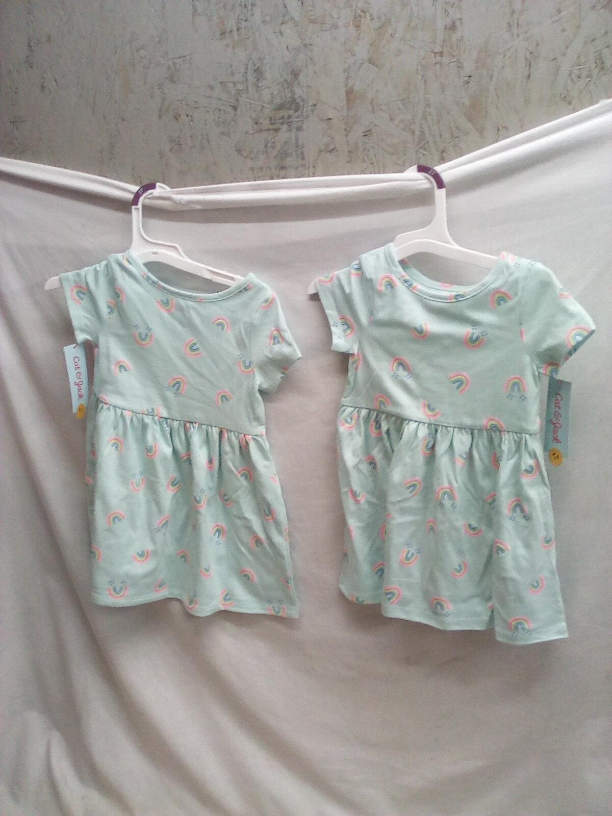 Qty. 2 Cat & Jack Size 2T Dresses