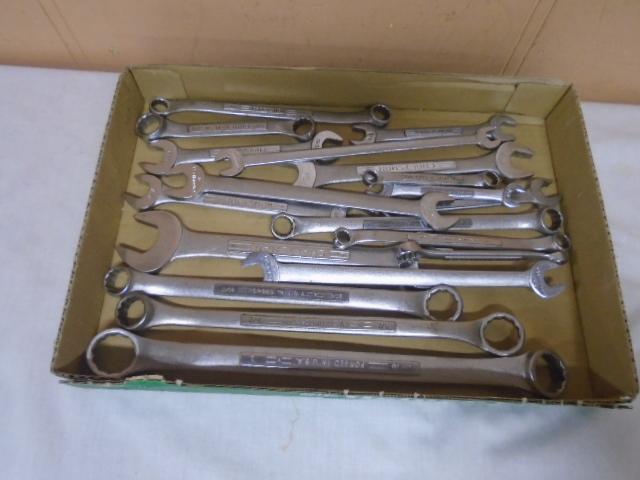 Large Group of Sears Craftsman SAE Wrenches