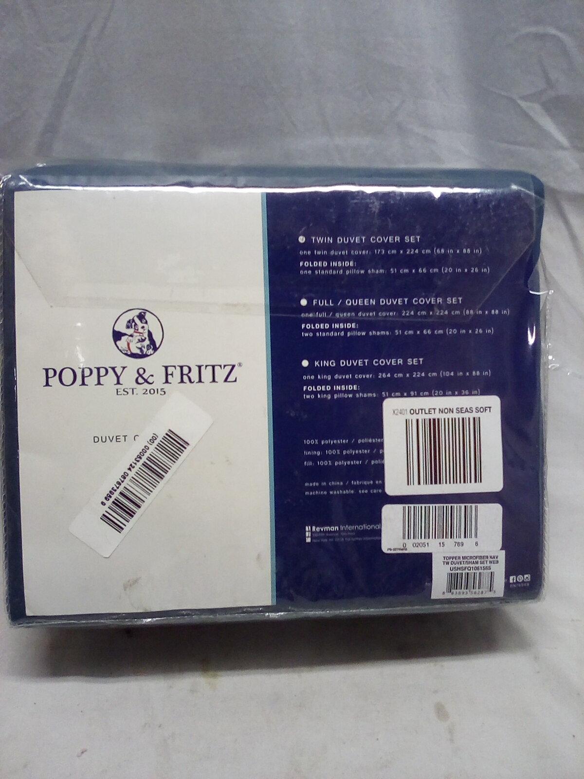 Poppy&Fritz Twin Duvet Cover Set