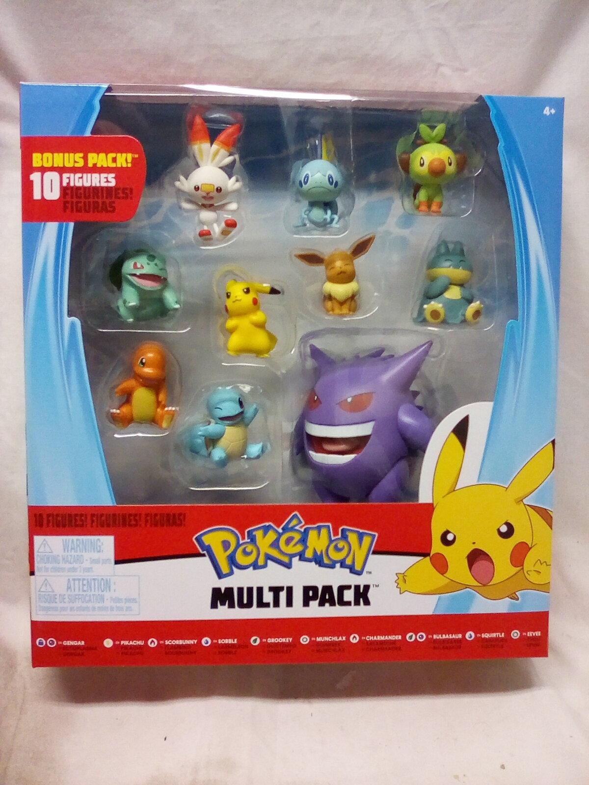 Pokemon 10 Figurine Multipack for Ages 4+