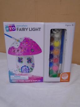 Paint Your Own Porcelain Fair Lamp Kit