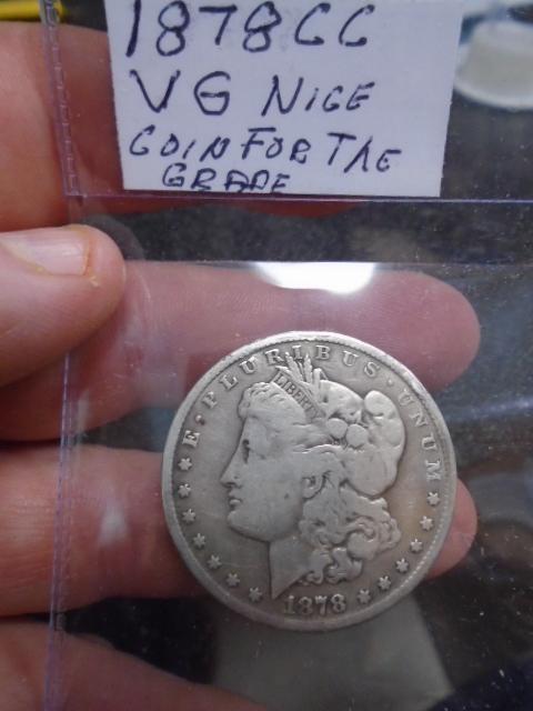 1878 Carson City Mint Morgan Silver Dollar