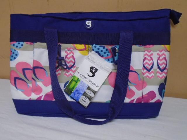 Brand New 2 Compartment Tote Cooler