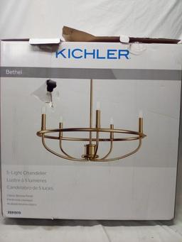 Kichler Bethel Classic Bronze Finish 5 Light Chandelier- 3591970