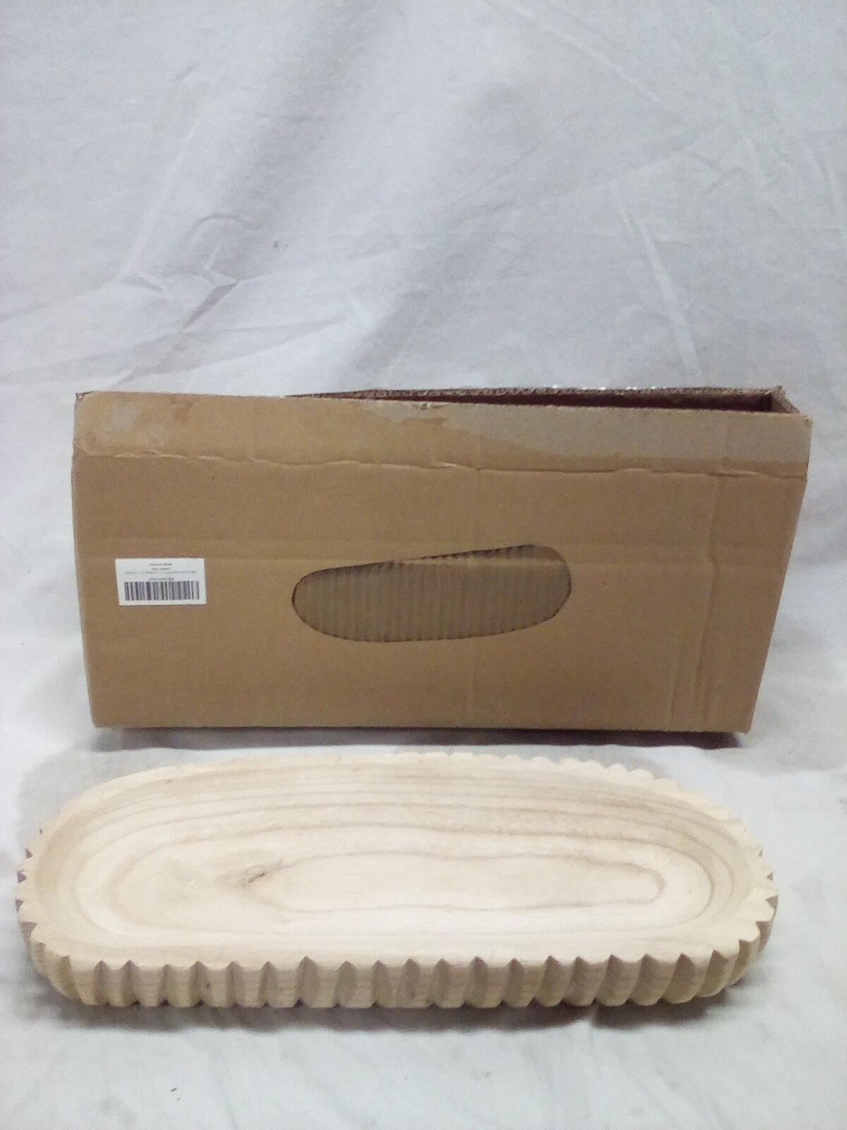 15.7"x6" Oakrain Decorative Bowl