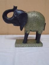 Metal Art Elephant Statue