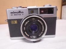 Vintage Minolta HI-Matic F Range Finder 38mm Camera