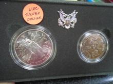 1989 Two Coin Uncirculated Set