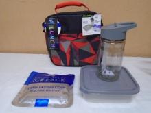 Artic Zone Insulated Lunch Bag Set