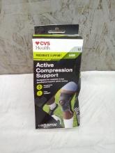 CVS Health Active Compression Knee Support Brace