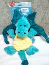 Bark Box Dingberg the Dragon with squeakers and Crinkle