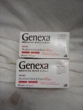 Genexa Acetaminophen 500mg 50 count qty 2