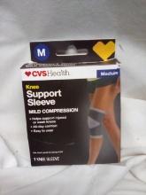 CVSHEalth Knee Support Sleeve Mild Compression Medium