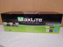Brand New Maxlite Nickel Finish LED Vanity Bar Light