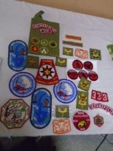 Large Group of Vintage Boy Scout Patches