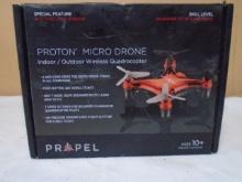 Propel Proton Micro Drone Indoor/Outdoor Wireless Quadcopter
