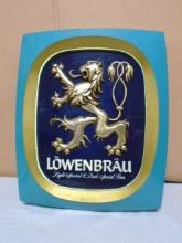 Vintage Lowenbrau Lighted Beer Bar Sign