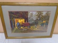 Beautiful David Barnhouse "Common Ground" Framed & Matted Lithograph