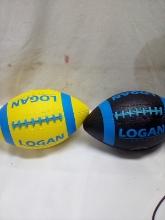 Qty 2 Logan Sport Footballs