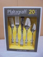 20pc Set of Pfaltzgraff Stainless Steel Flatware