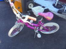 Girls Barbie Bicycle