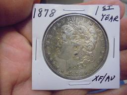 1878 Morgan Silver Dollar