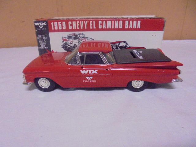 Ertl Die Cast 1959 Chevy El Camino WIX Filters Bank