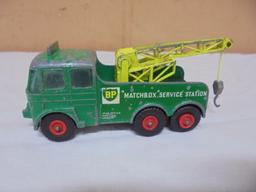 Vintage Lesney King Size Matchbox Series BP Service Station Wrecker