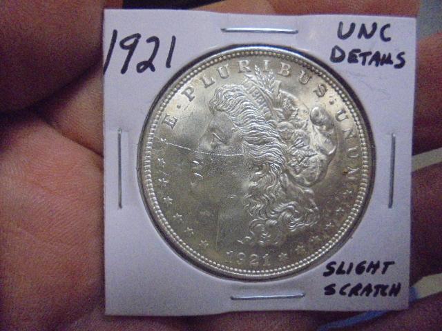 1921 Morgan Silver Dollar