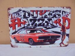 Dukes of Hazzard Metal Sign