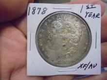 1878 Morgan Silver Dollar