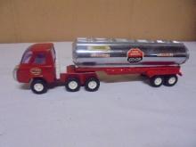 Vintage Buddy L Pressed Steel Texaco Farm Bureau Tanker Semi