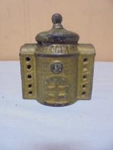 Vintage Cast Iron Bank