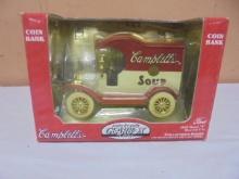Gearbox Die Cast 1:24 Scale Campbells Soup 1912 Ford Model T Delivery Car Bank