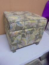 Beautiful Upholstered Storage Ottoman