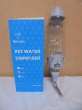 Vannon 34oz Pet water Dispenser