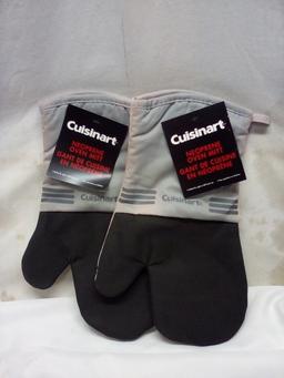 Qty 2 Cuisinart Oven Mits