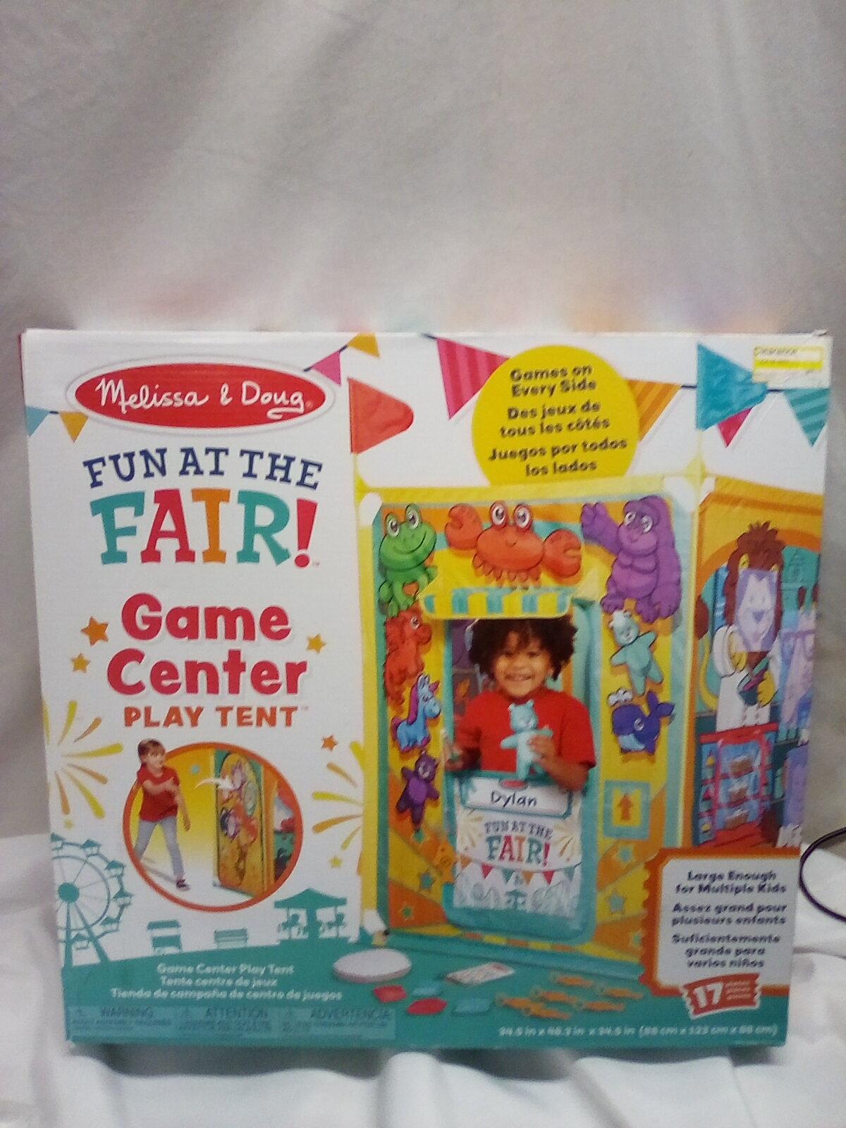 Melissa & Doug Game Center Play Tent