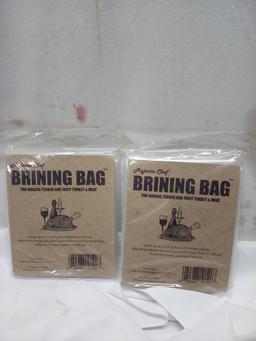 Qty 2 Brining Bag