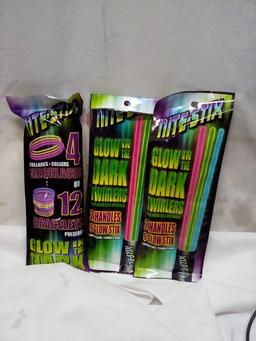 Qty 3 Glow In the Dark Sticks