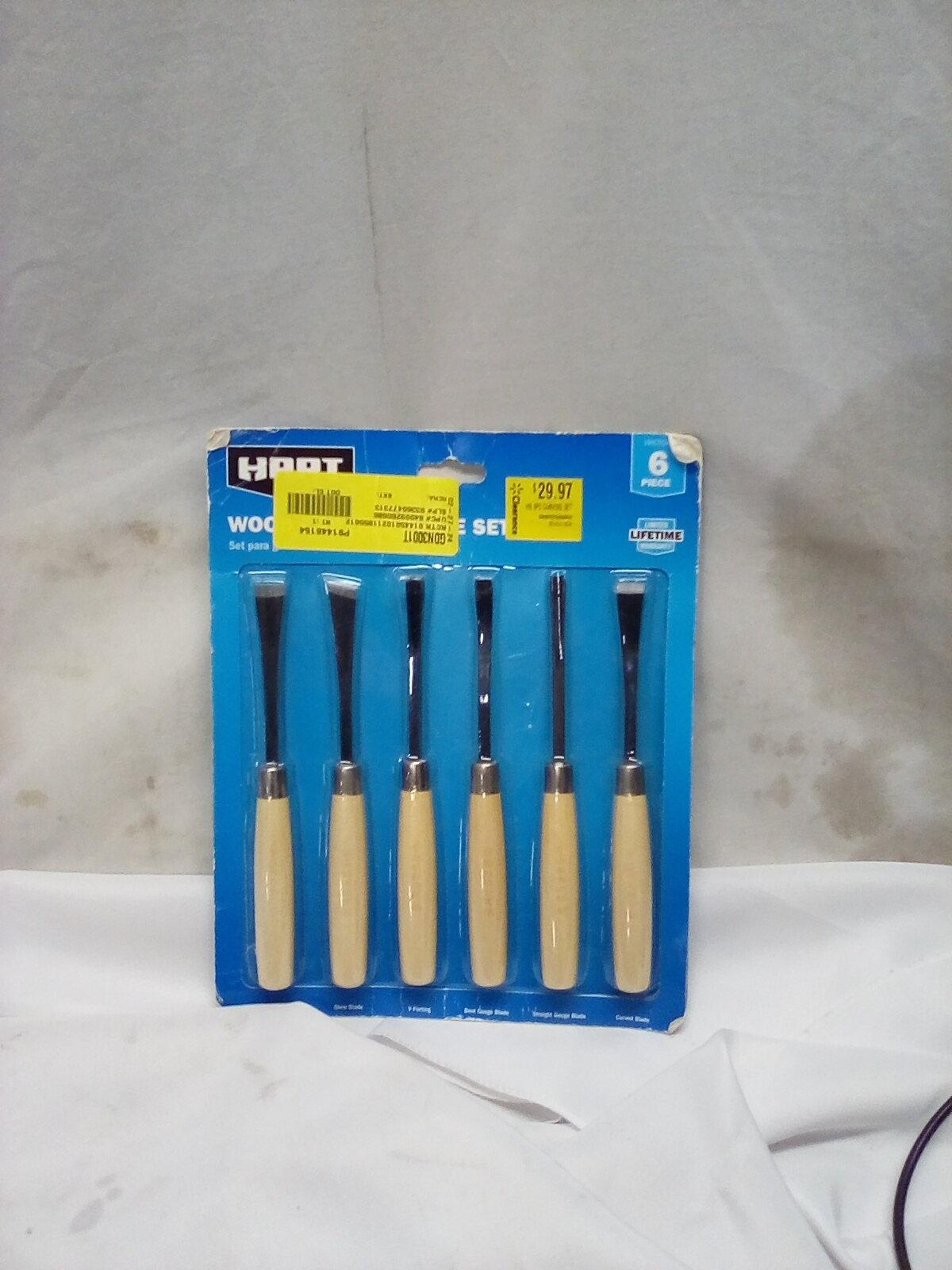 6 piece Wood Carving Set