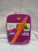 Core Kitchen Paring Knife & Cutting Board Set.